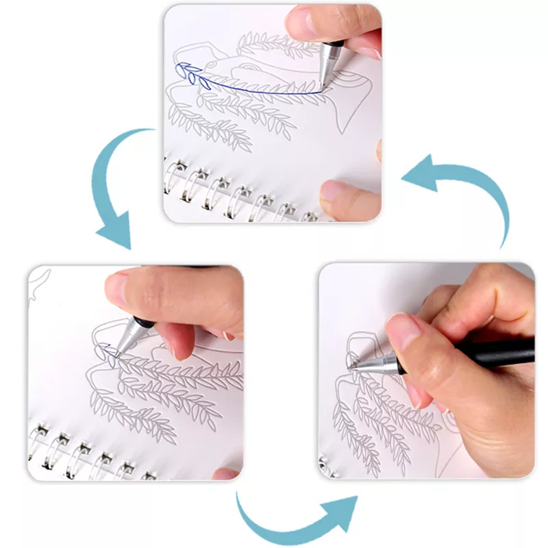 Guía completa de cuadernos de caligrafía de surcos: igualar la profundidad del surco y la viscosidad de la tinta desde los principios hasta la práctica