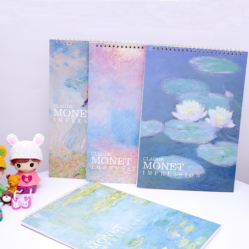 Cuaderno de bocetos a lápiz de colores A4