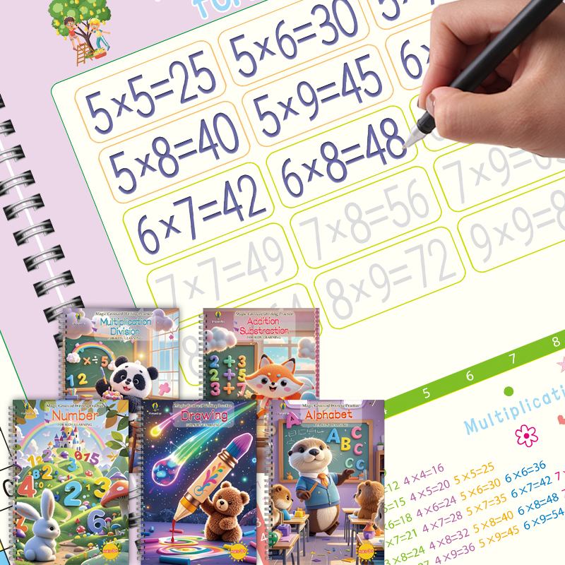 Lindo cuaderno de práctica de rastreo de animales