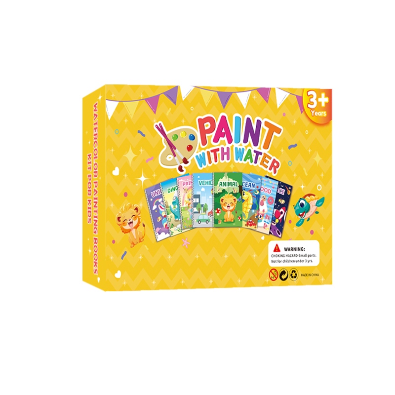 Set de regalo de libro para colorear para niños de lujo