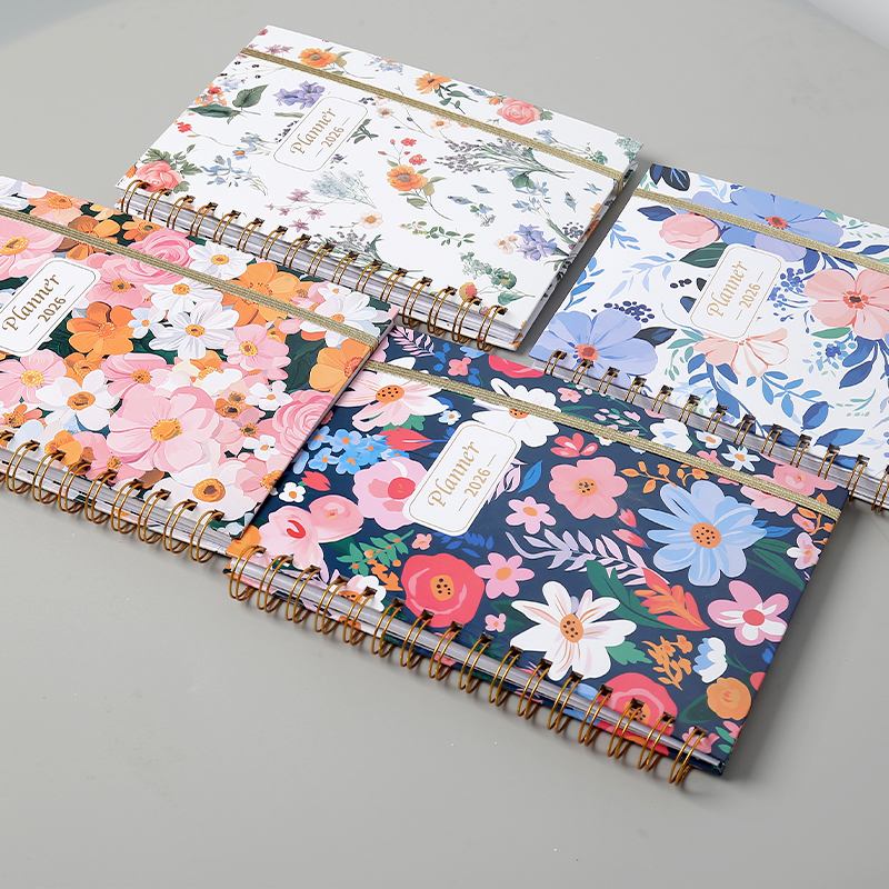 Cuaderno planificador anual minimalista